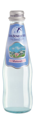 Вода "Сан Бенедетто", 0,25, без газа, в стеклянной бутылке. Цена за упаковку 24 бут. (82,92 за бутылку)