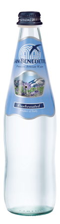 Вода "Сан Бенедетто", 0,5, газированная, в стеклянной бутылке. Цена за упаковку 20 бут. (124,5 за бутылку)